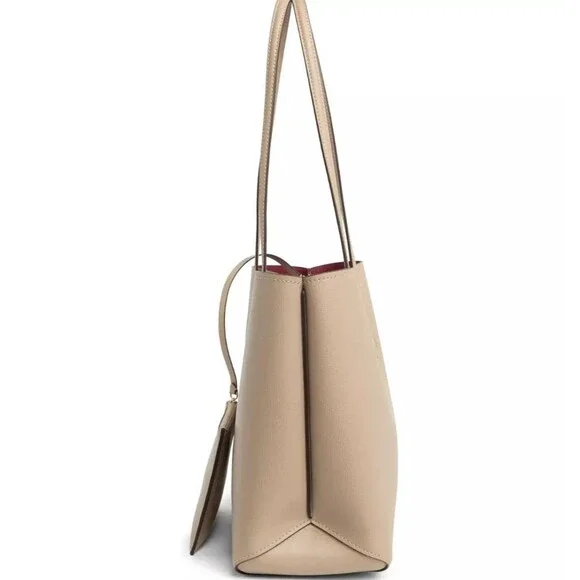 New Kate Spade All Day Large Tote Leather Timeless Taupe - Picture 5 of 5